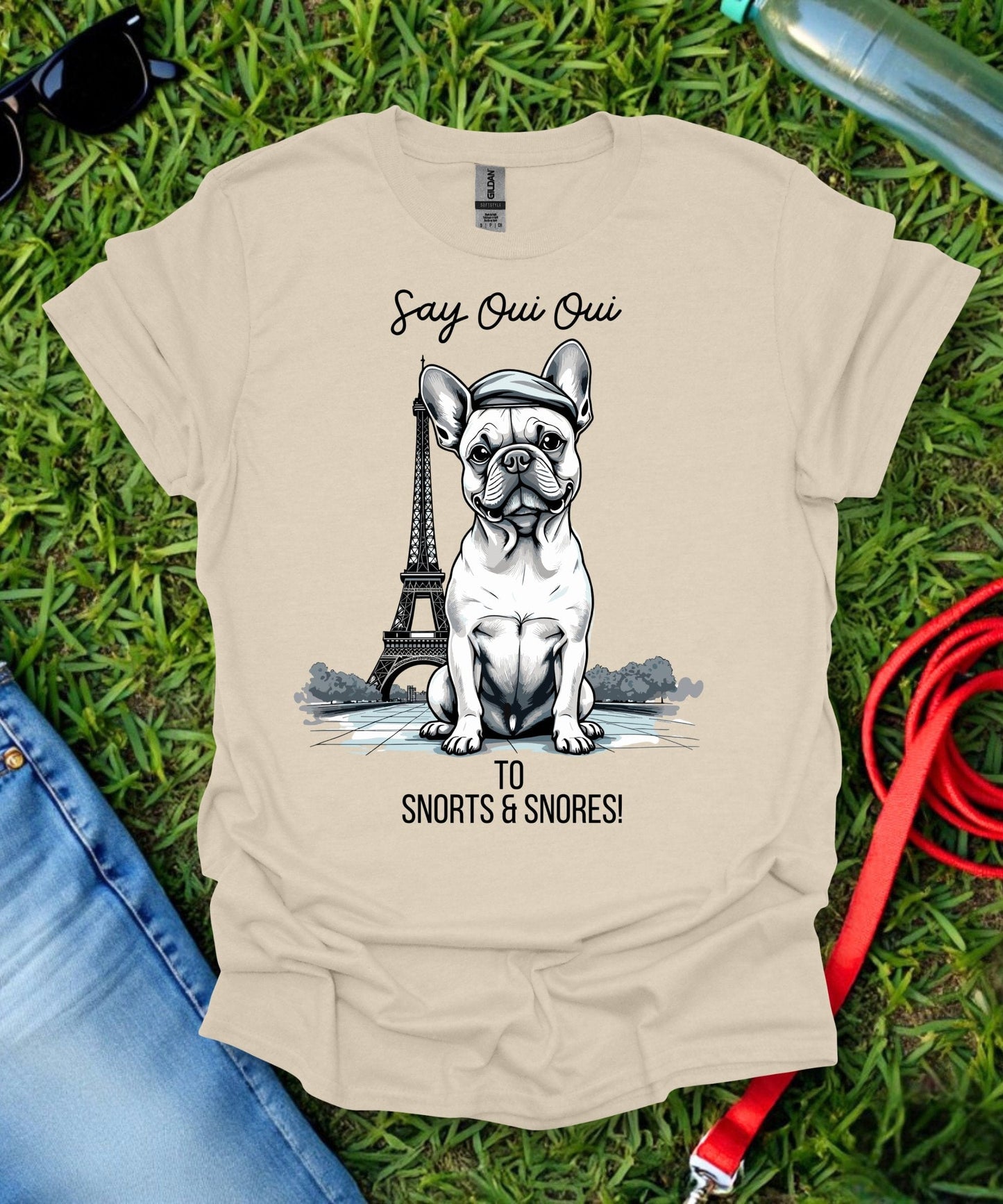 Oui Oui French Bulldog T-Shirt