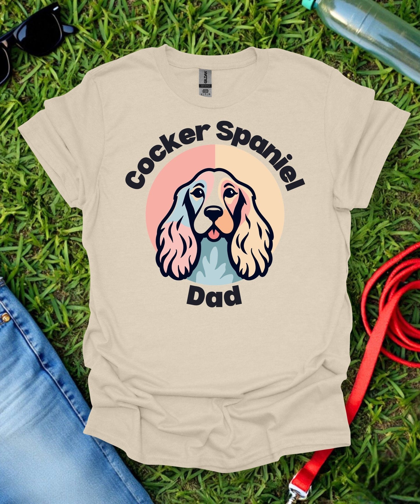 Cocker Spaniel Dad T-Shirt