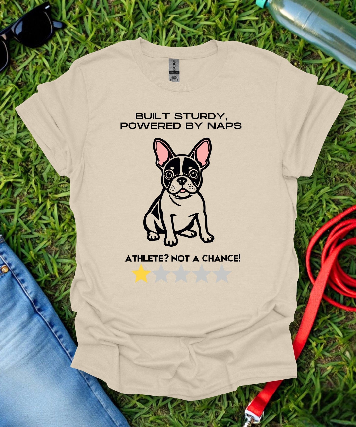 One Star French Bulldog Review T-Shirt