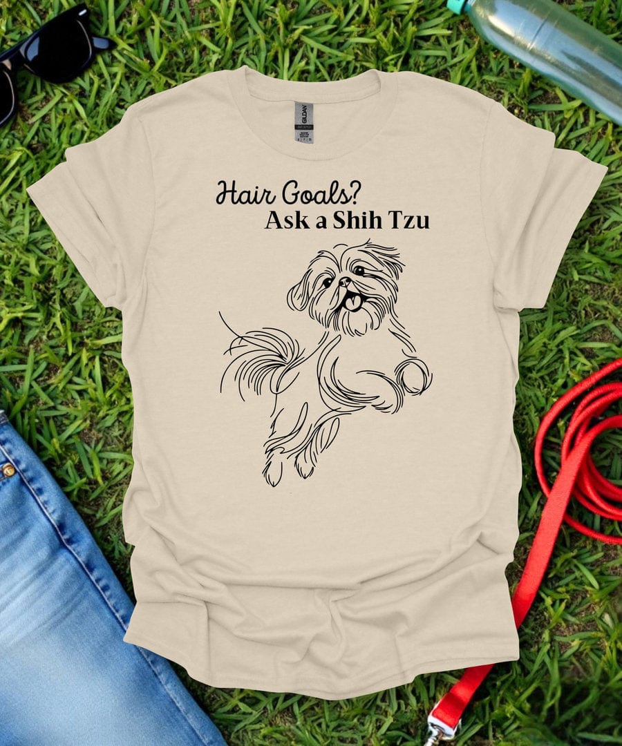 Hair Goals Shih Tzu T-Shirt