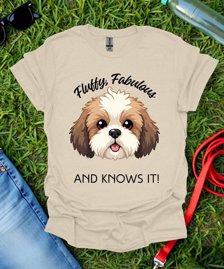 Fluffy Fabulous Shih Tzu T-Shirt
