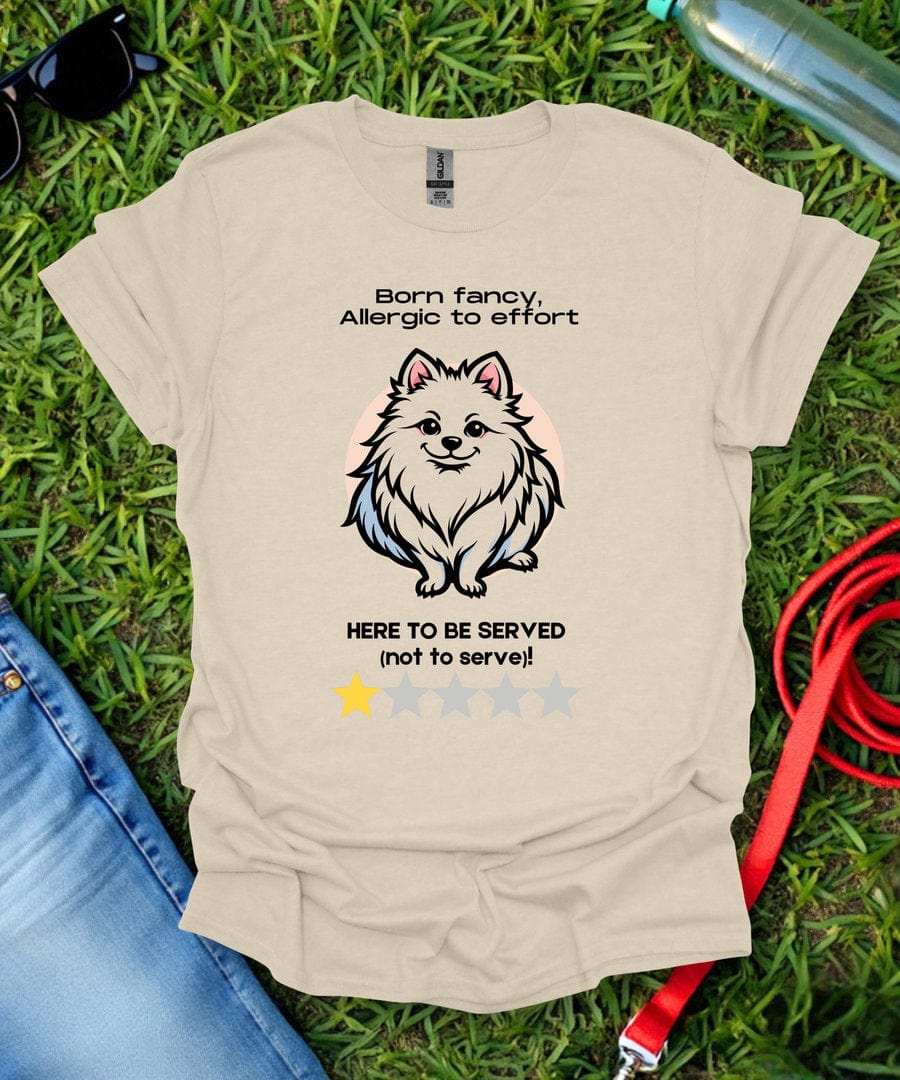 One Star Pomeranian Review T-Shirt