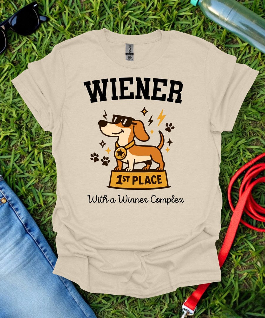 Wiener With a Winner T-Shirt