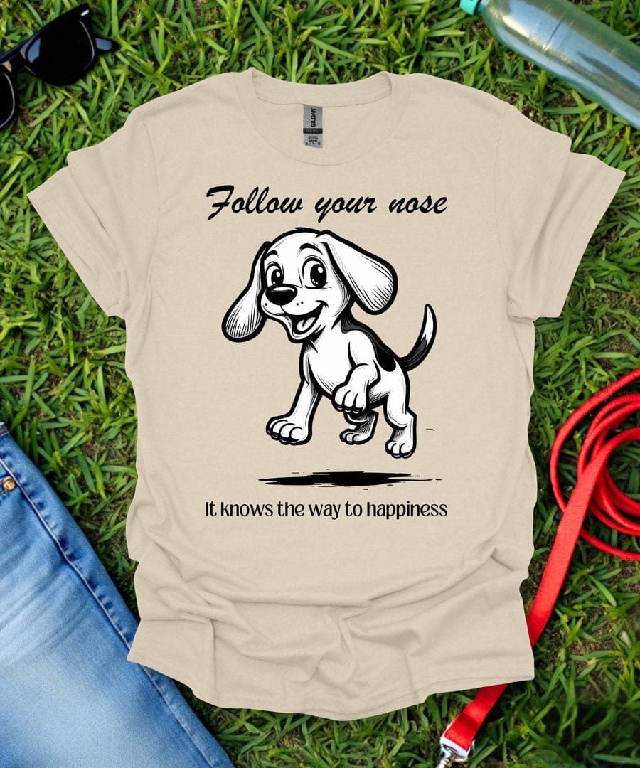 Follow Your Nose Beagle T-Shirt