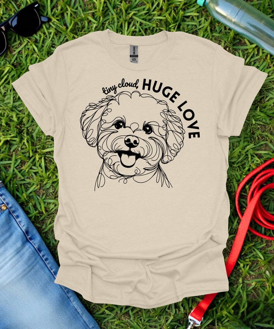 Tiny Cloud Bichon T-Shirt