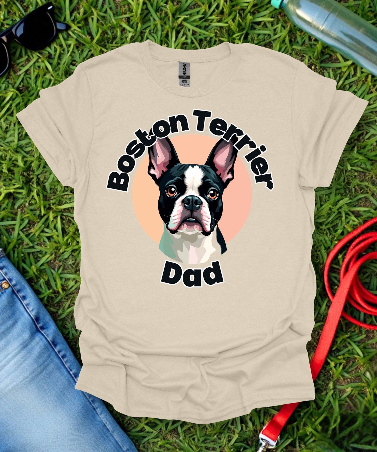 Boston Terrier Dad T-Shirt