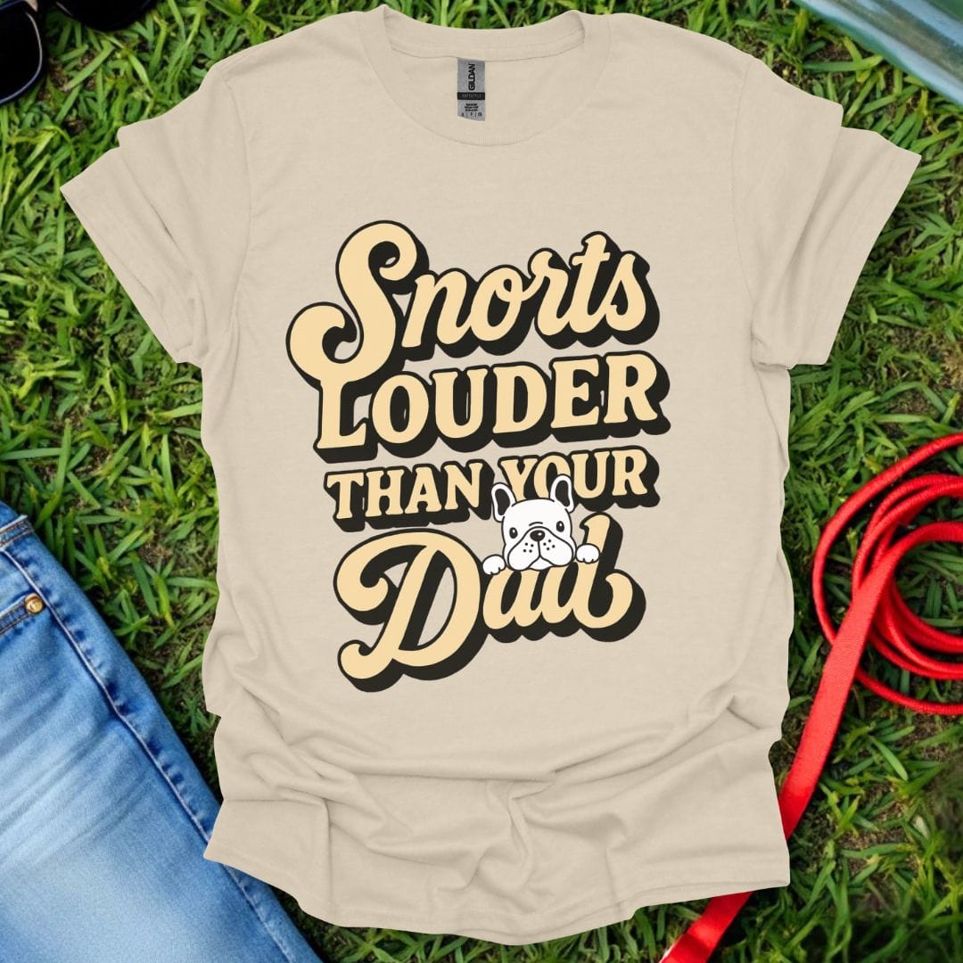 Frenchie Snorts T-Shirt