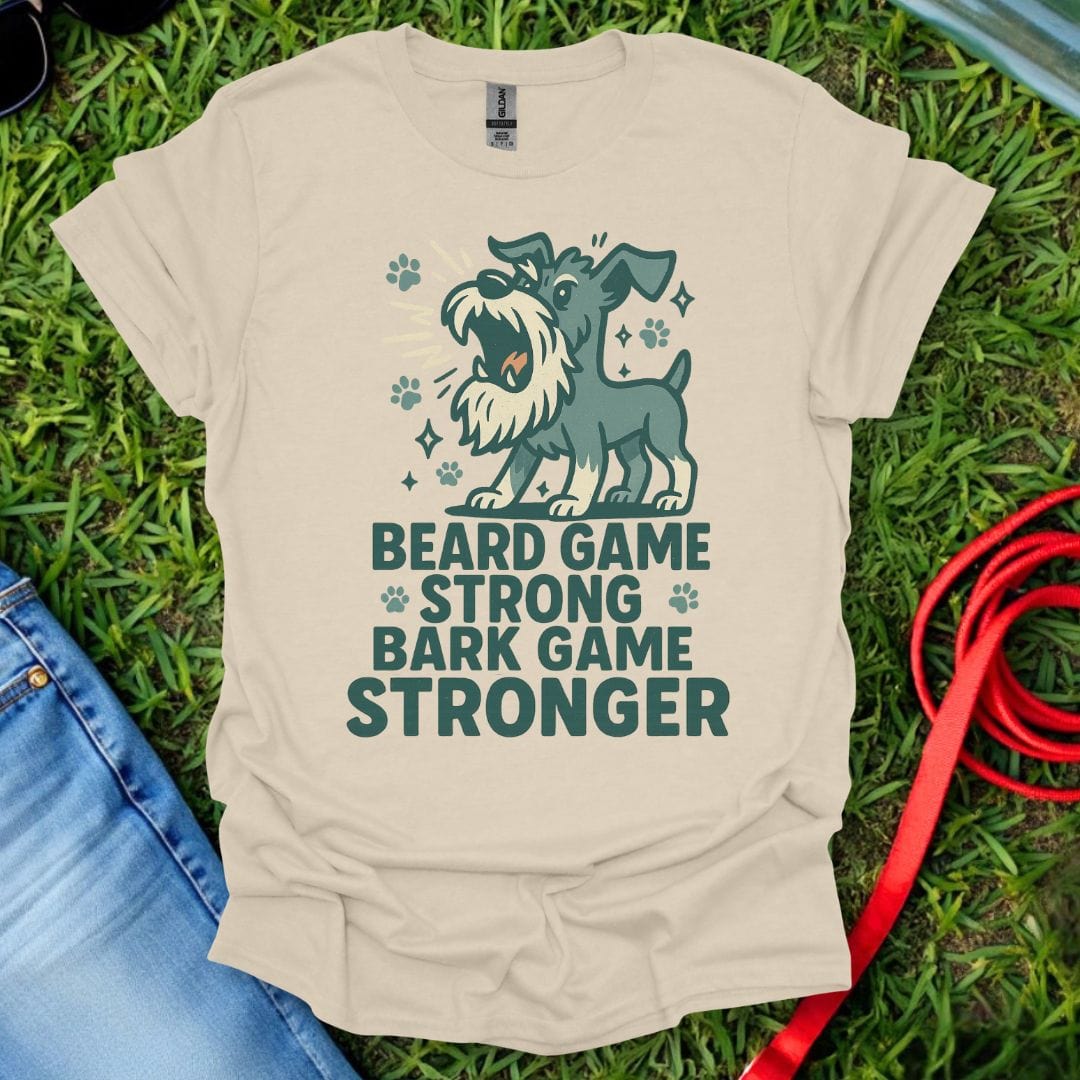 Schnauzer Bark Game T-Shirt