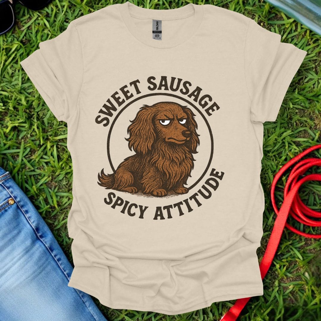 Spicy Dachshund (Long haired) T-Shirt