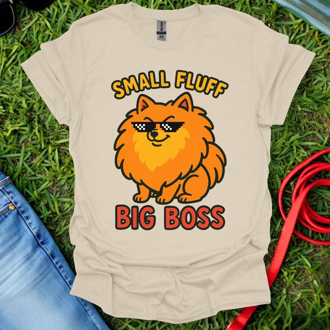 Pomeranian Big Boss T-Shirt
