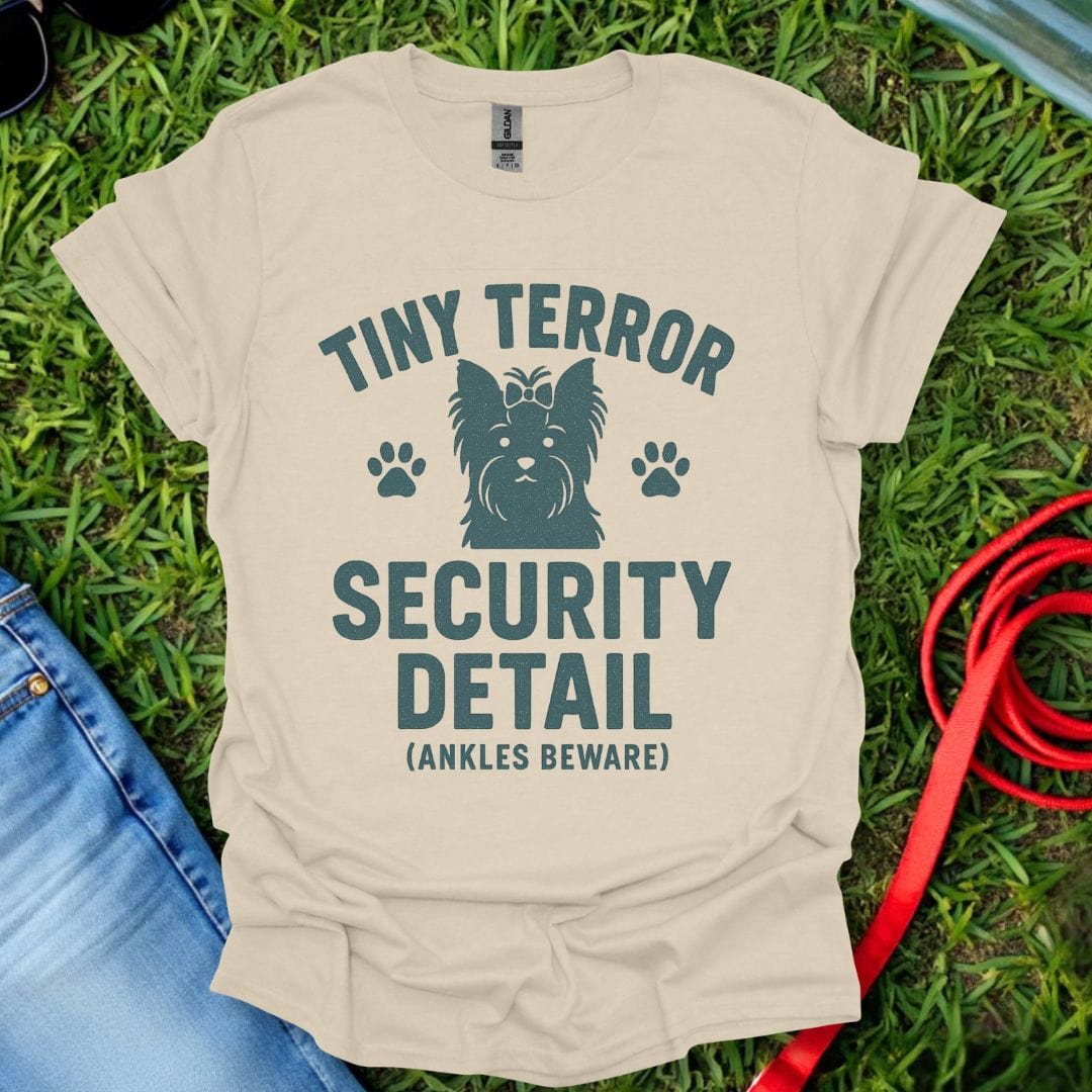 Yorkie Tiny Terror T-Shirt