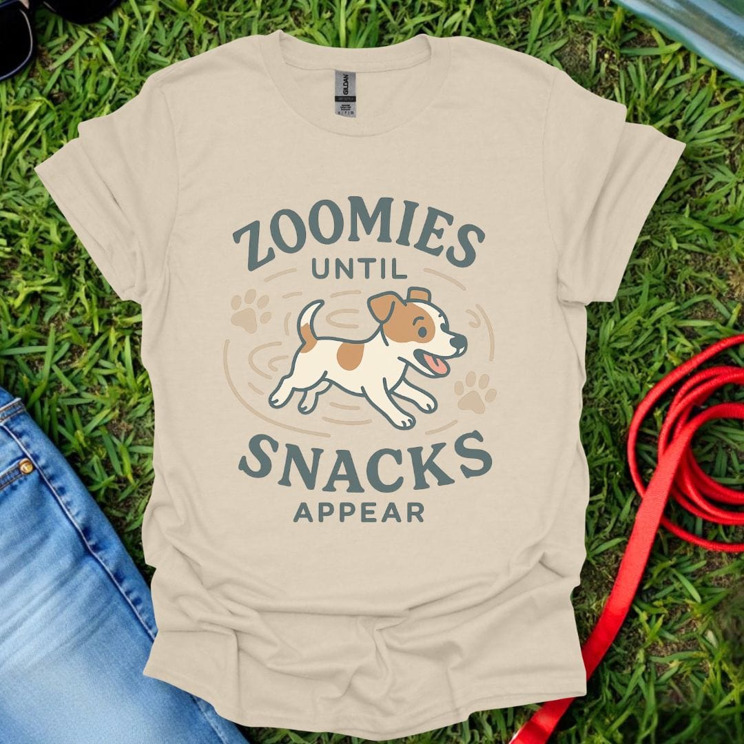 Jack Russell Snacks Appear T-Shirt