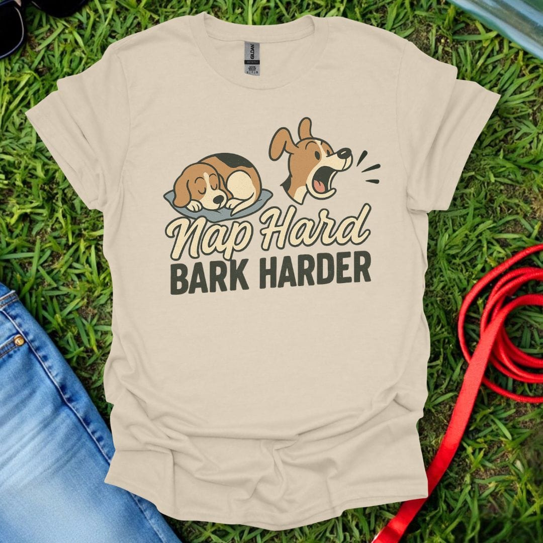 Beagle Bark Harder T-Shirt
