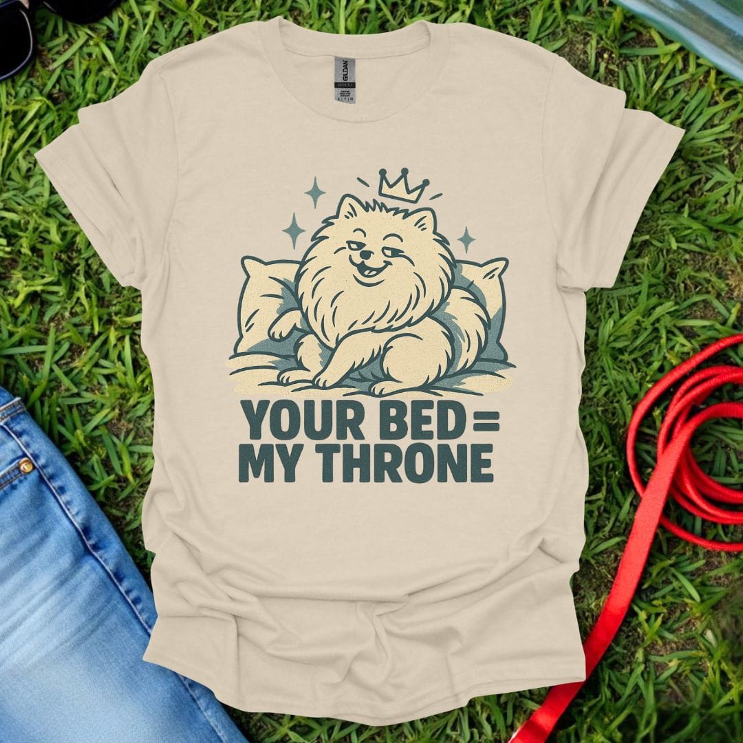 Pomeranian Throne T-Shirt
