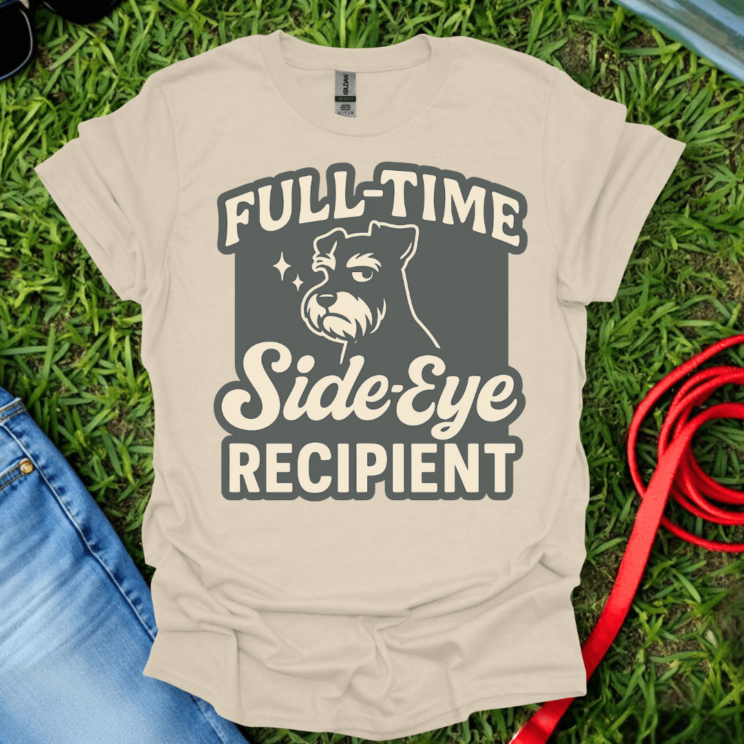 Schnauzer Side Eye T-Shirt