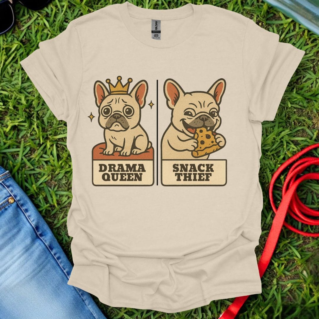 Frenchie Drama Queen T-Shirt