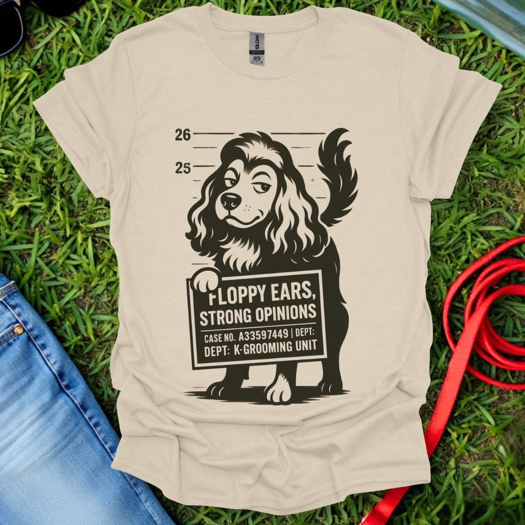 Opinionated Cocker Spaniel T-Shirt