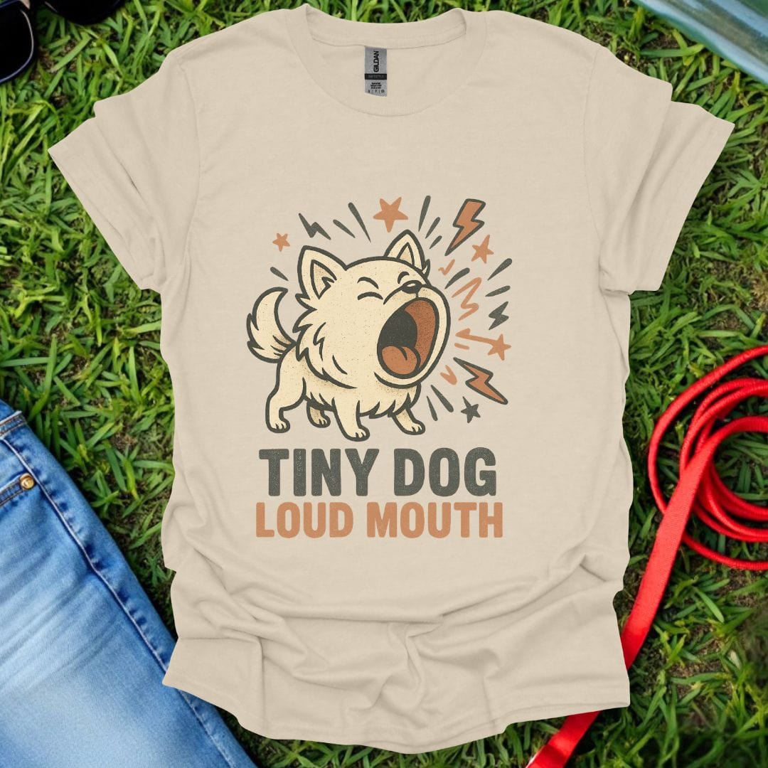 Pomeranian Loud Mouth T-Shirt