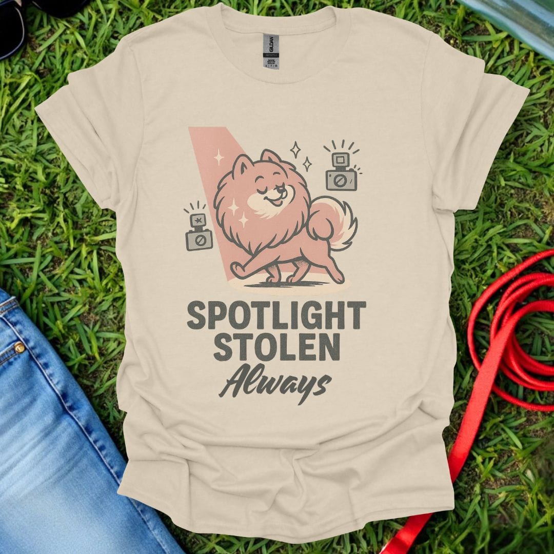 Pomeranian Spotlight T-Shirt
