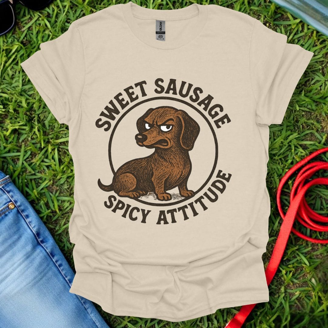 Dachshund Attitude (Short haired) T-Shirt
