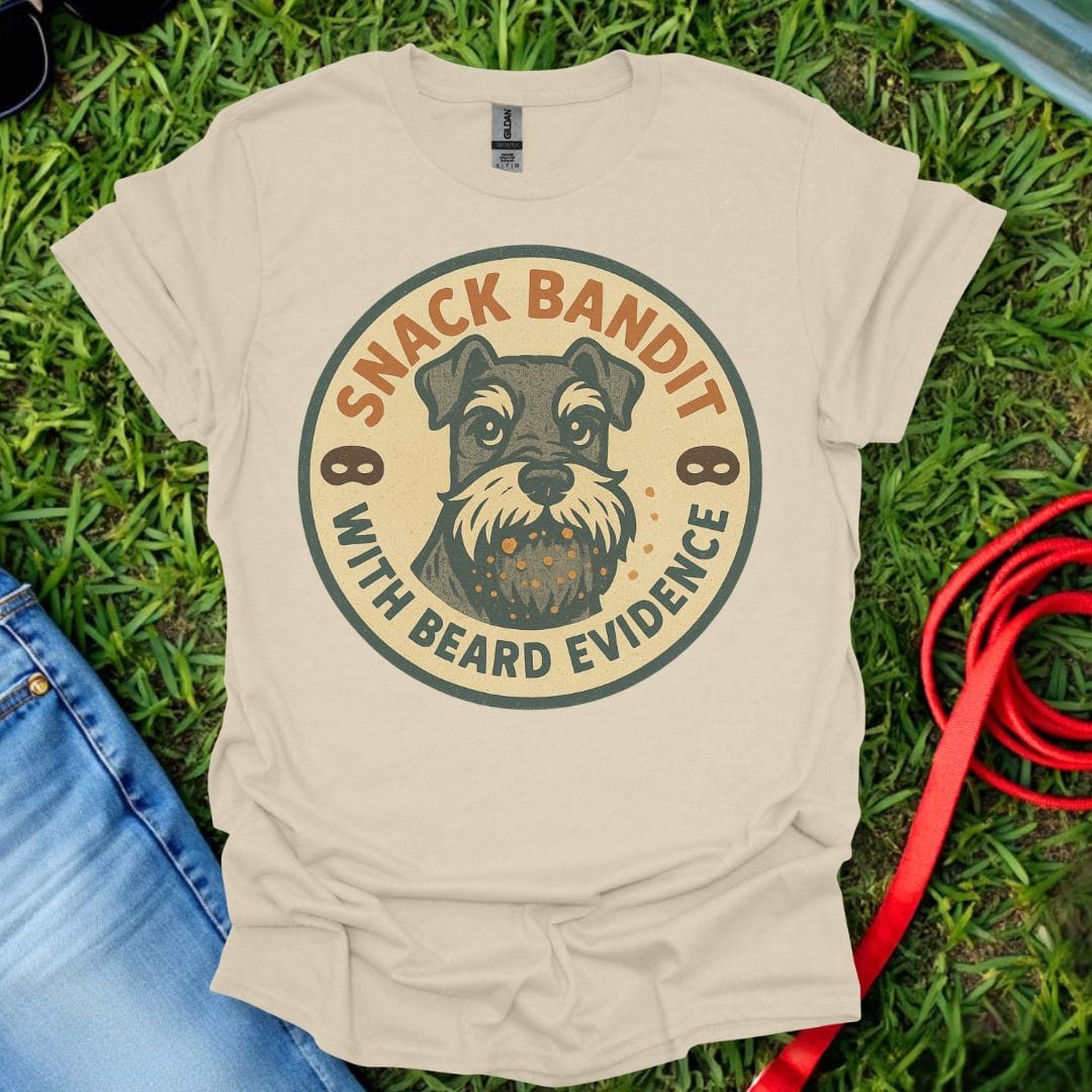 Schnauzer Snack Bandit T-Shirt