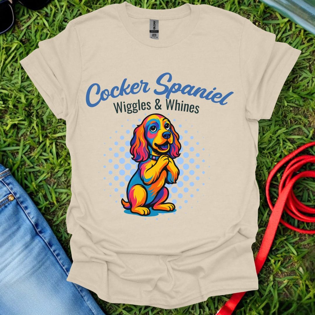Cocker Spaniel Wiggles T-Shirt