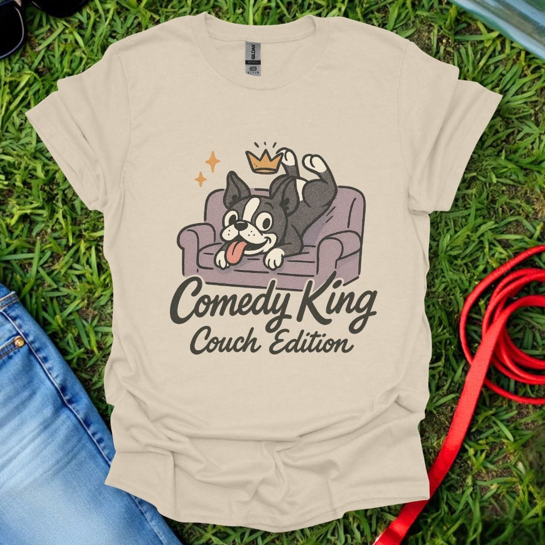 Frenchie Comedy King T-Shirt