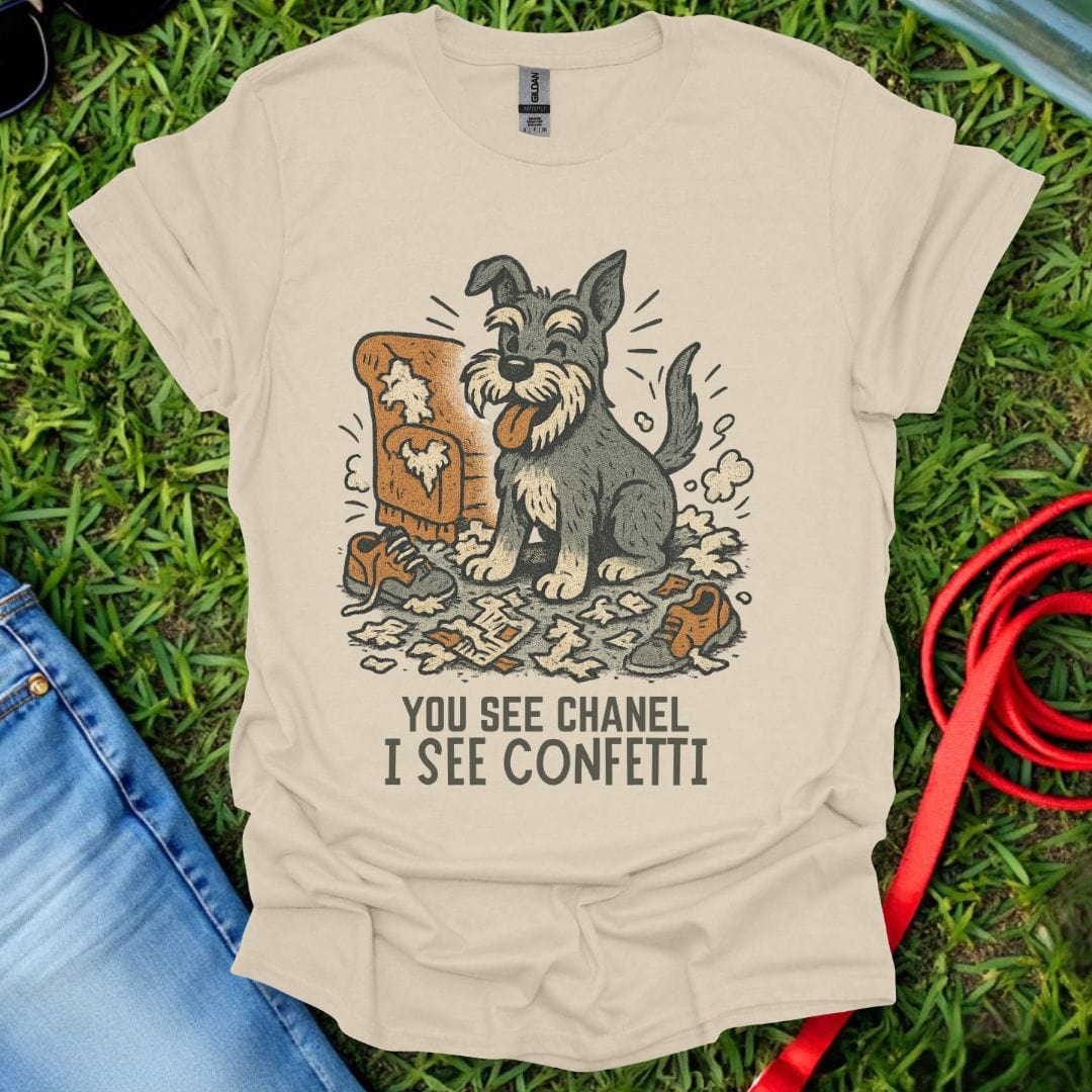 Schnauzer Confetti T-Shirt