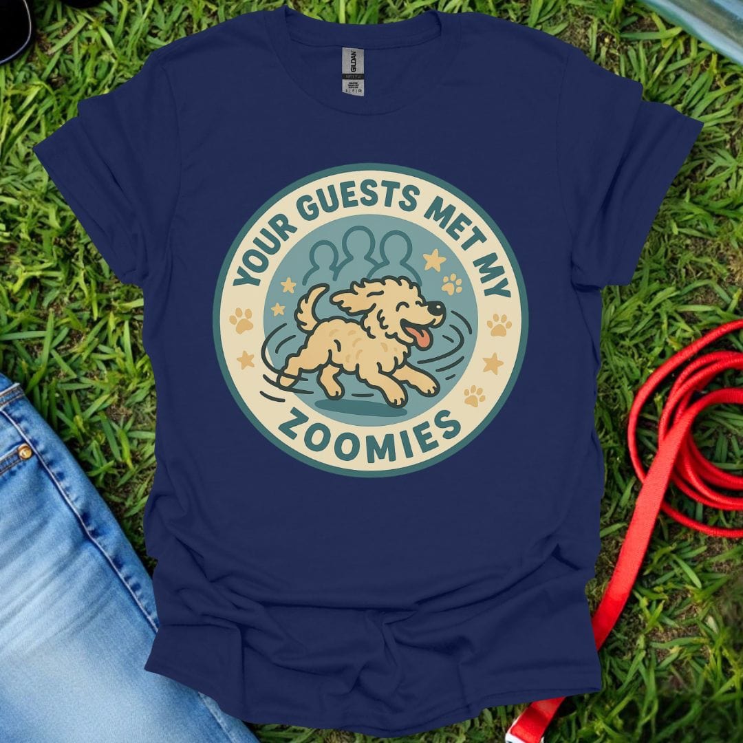 Goldendoodle Meet My Zoomies T-Shirt