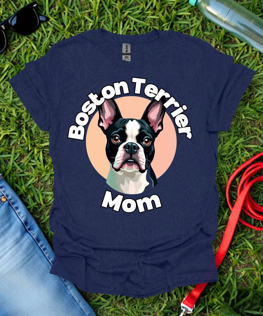 Boston Terrier Mom T-Shirt