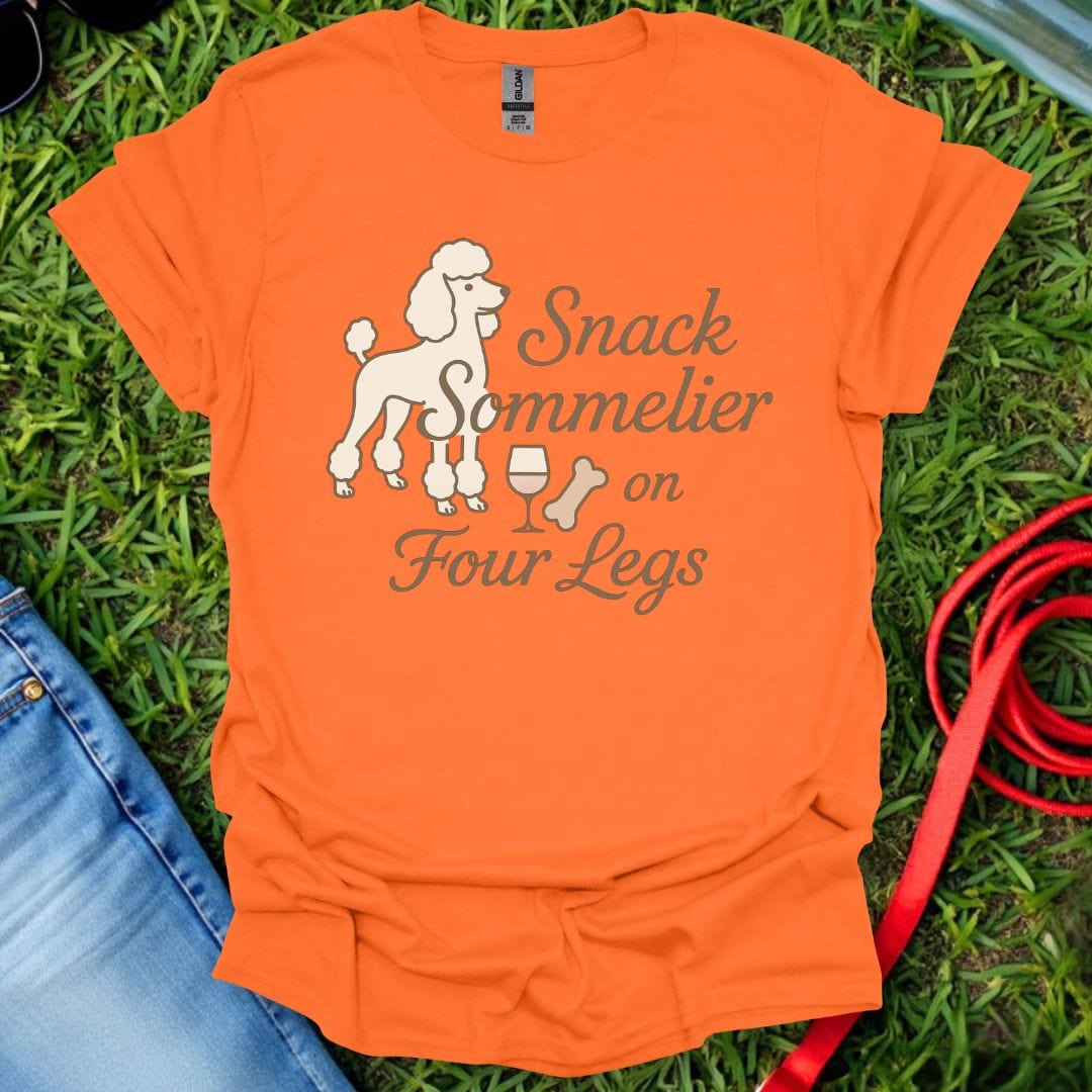 Poodle Snack Sommelier T-Shirt