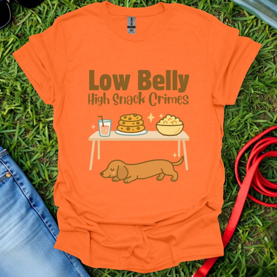 Dachshund Snack Crimes T-Shirt