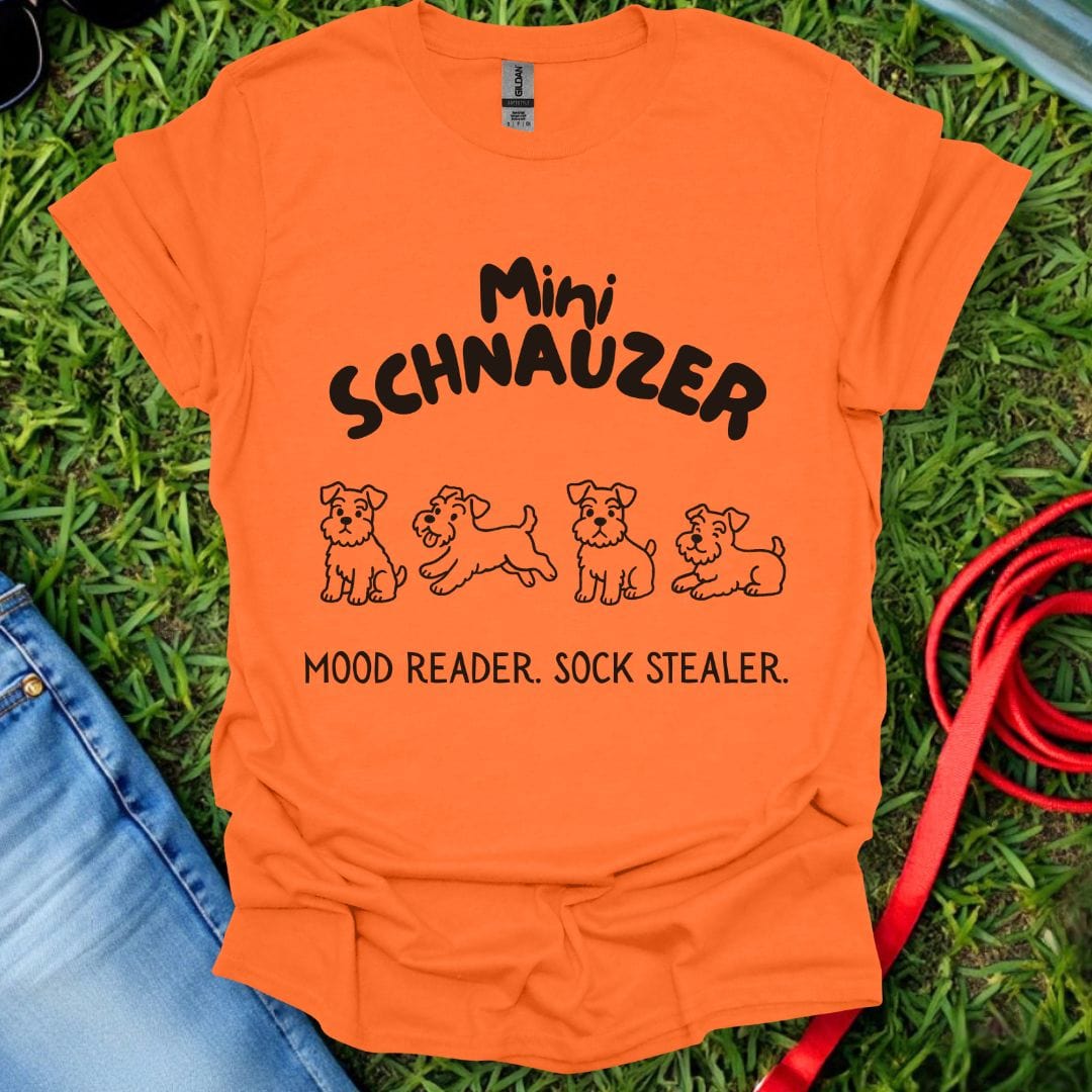 Sock Stealer Schnauzer T-Shirt