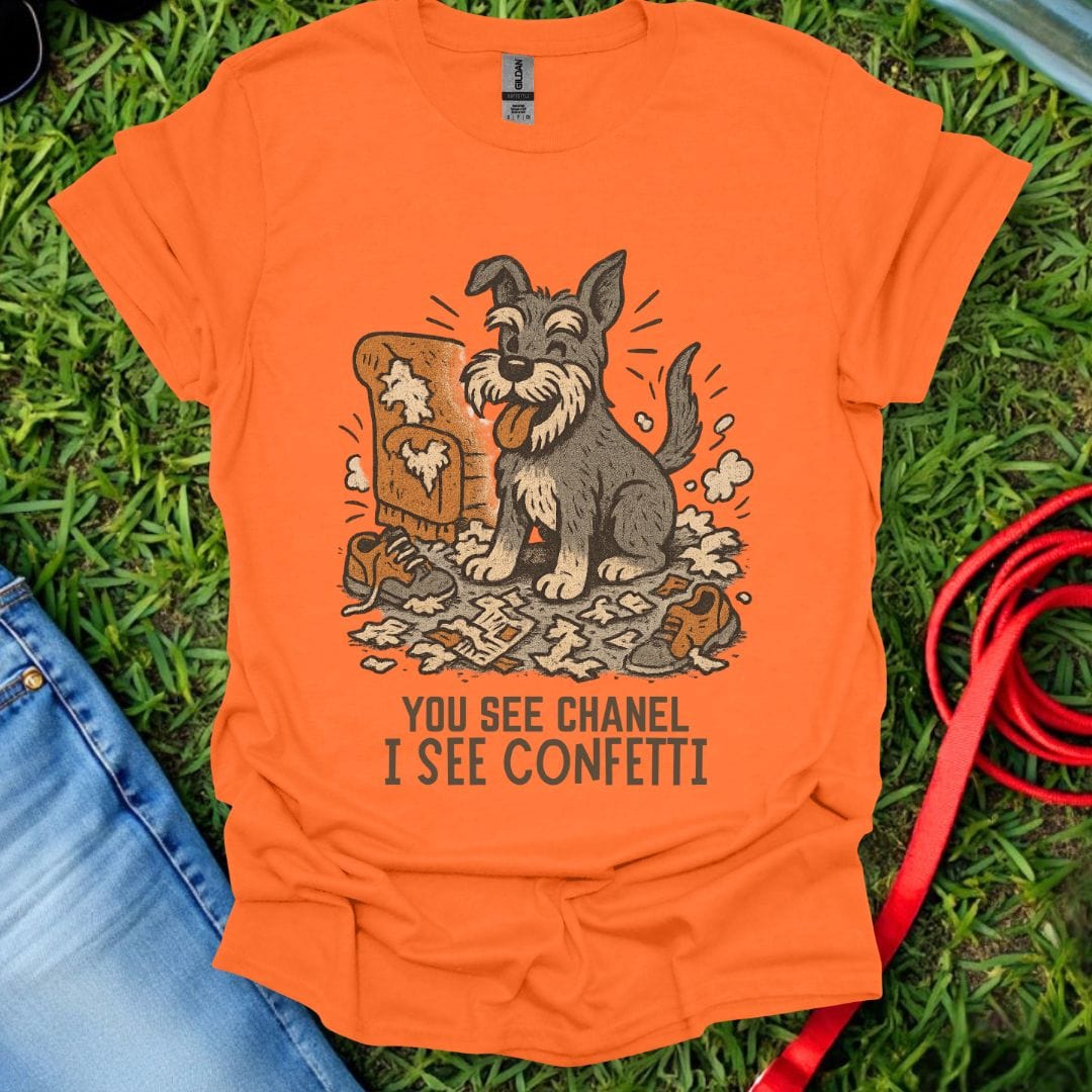 Schnauzer Confetti T-Shirt