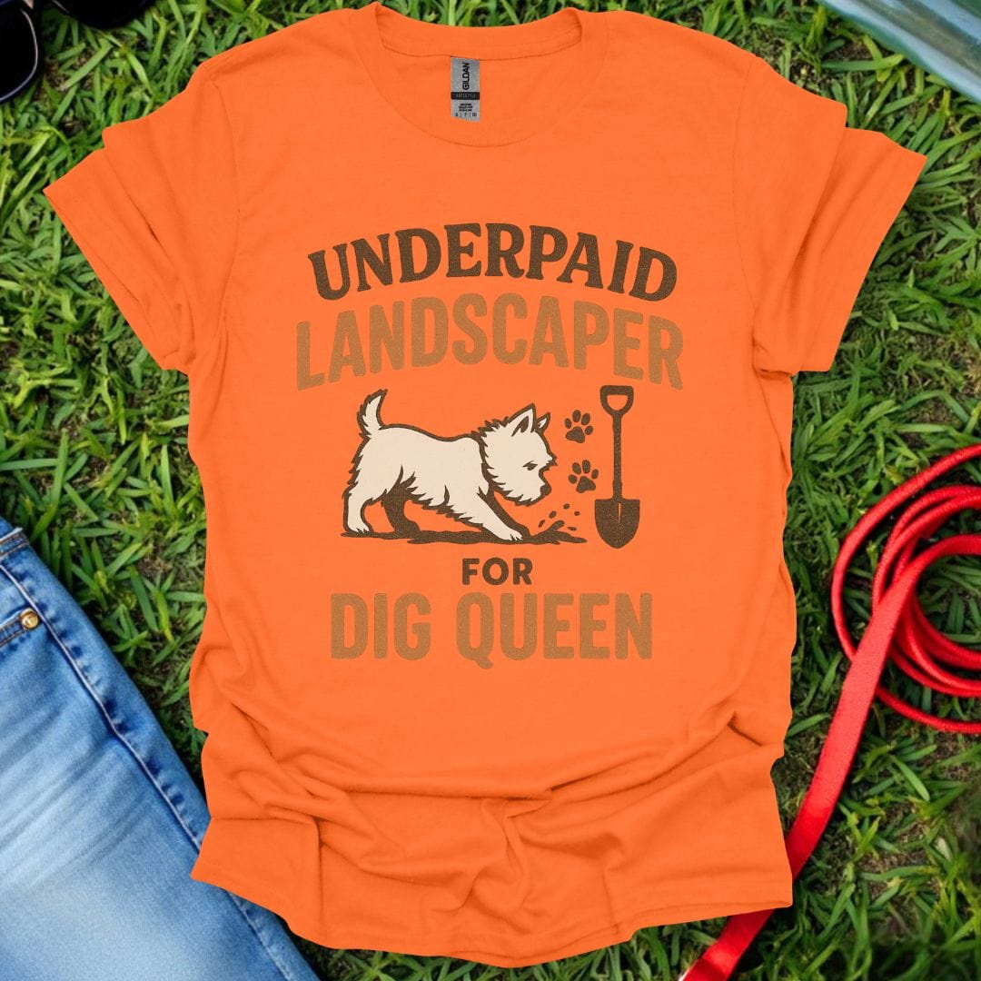 Westie Dig Queen T-Shirt