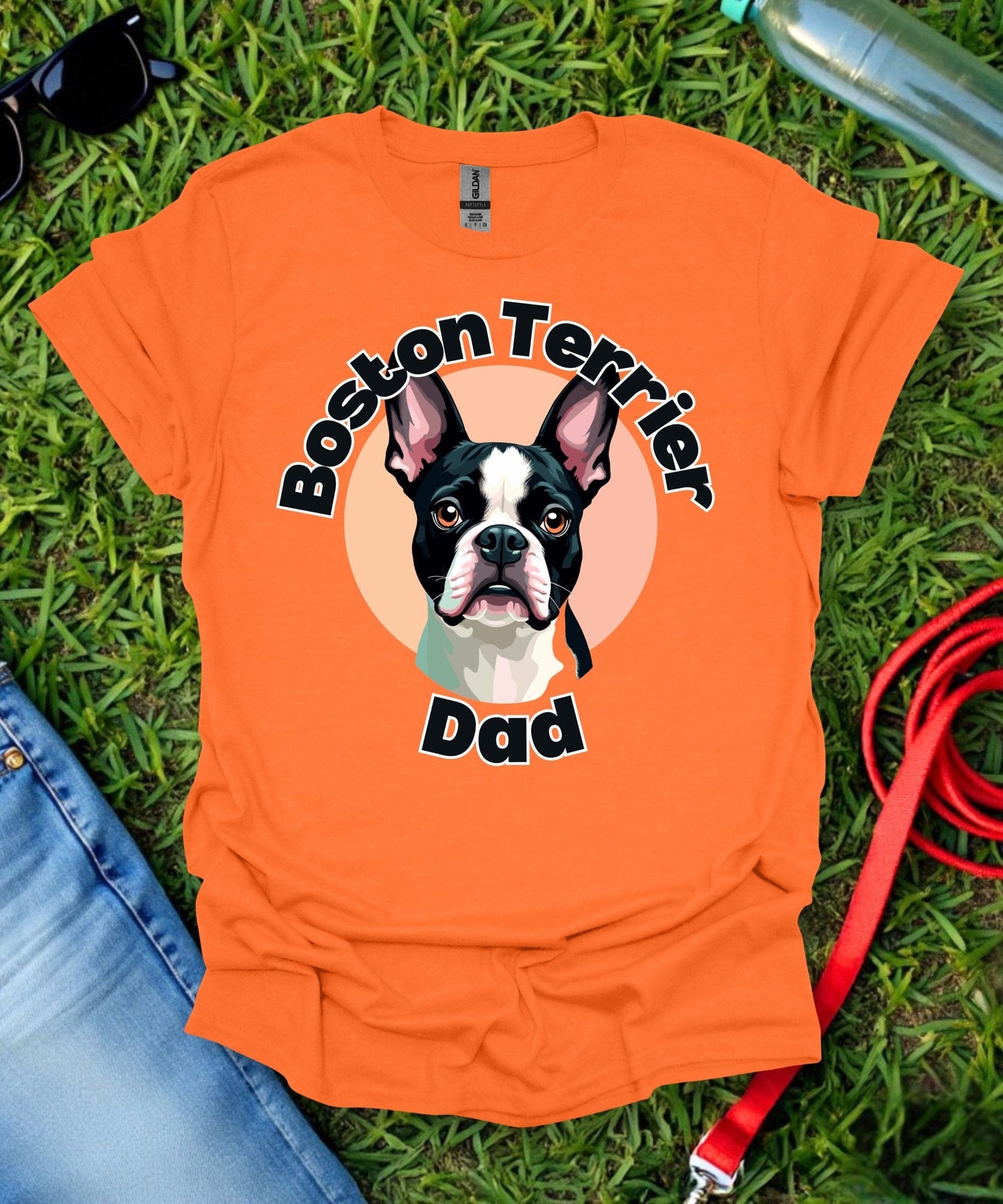 Boston Terrier Dad T-Shirt