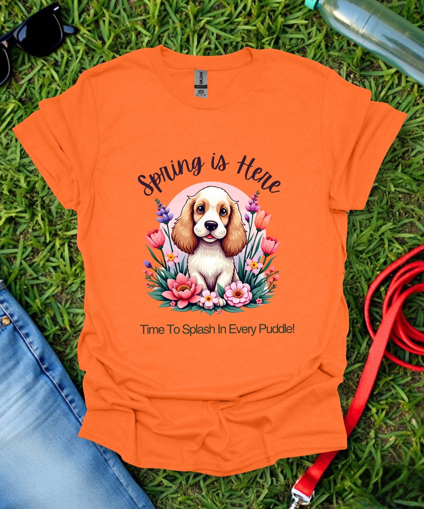 Spaniel Springtime T-Shirt