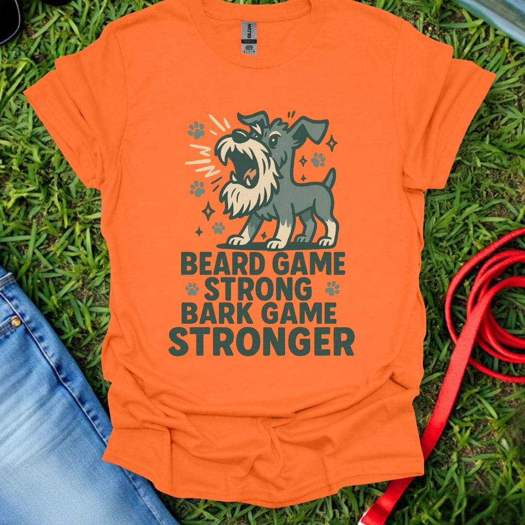 Schnauzer Bark Game T-Shirt
