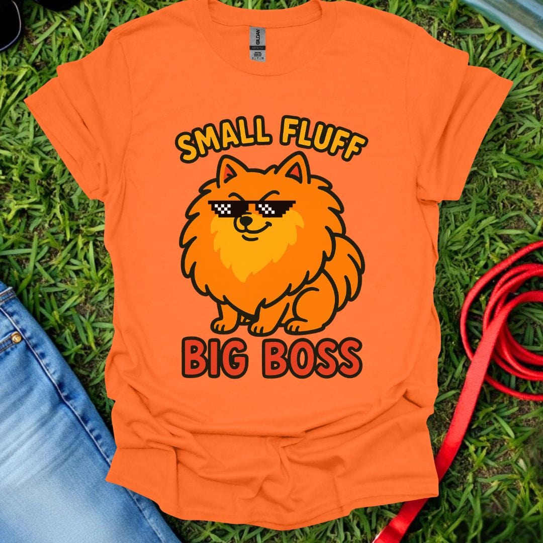 Pomeranian Big Boss T-Shirt