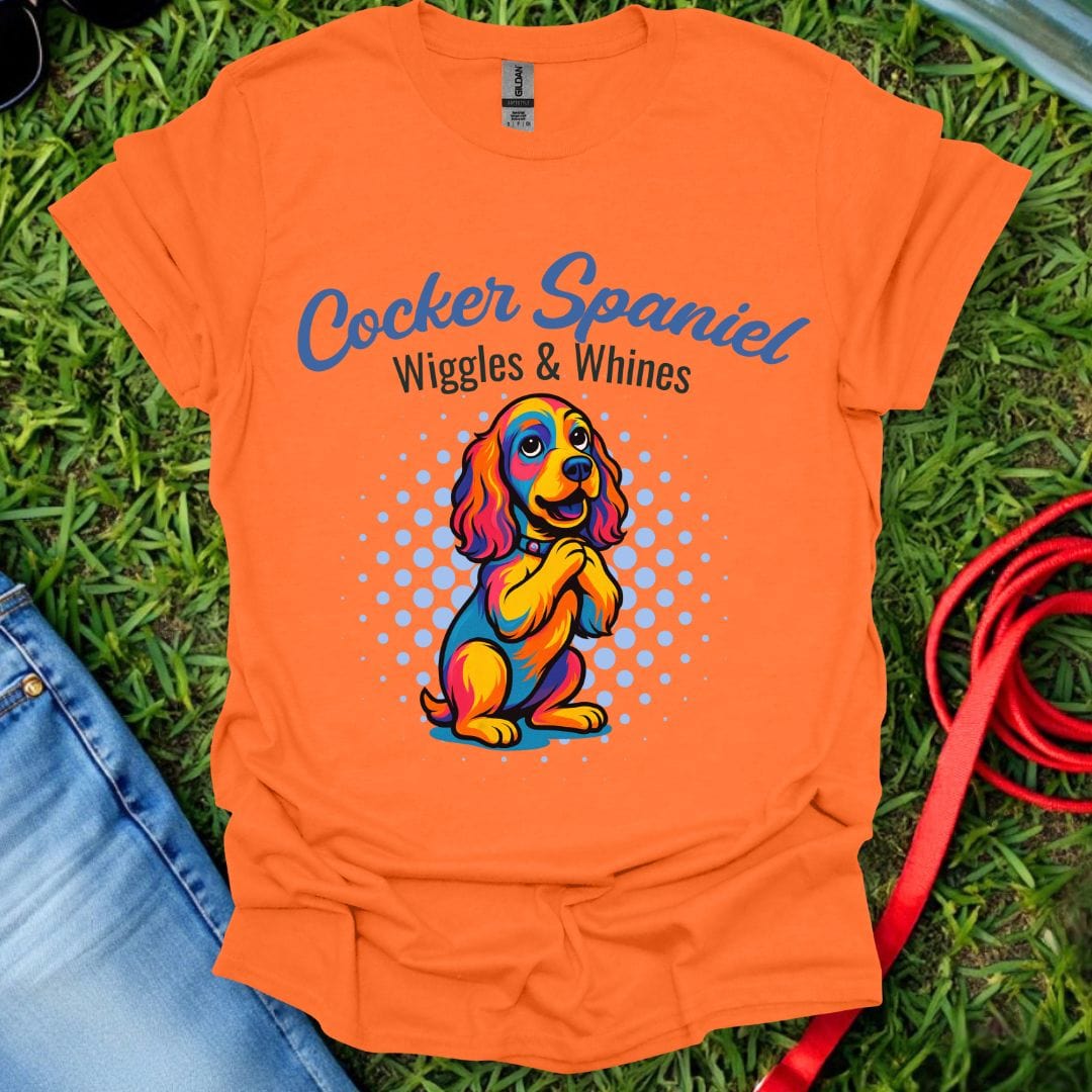 Cocker Spaniel Wiggles T-Shirt