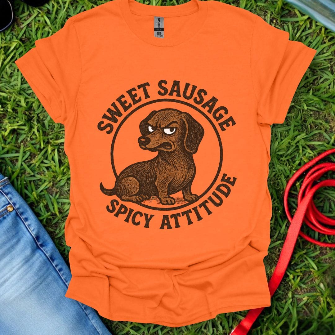 Dachshund Attitude (Short haired) T-Shirt