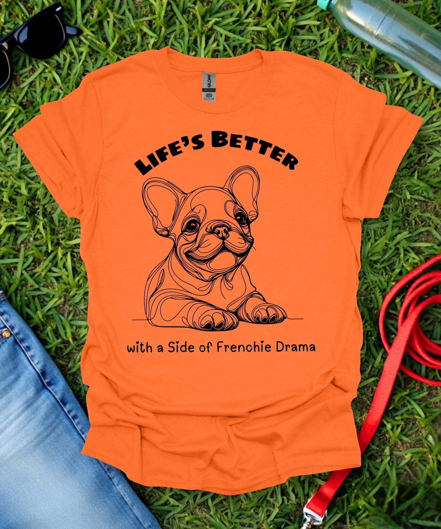Life's Better French Bulldog T-Shirt