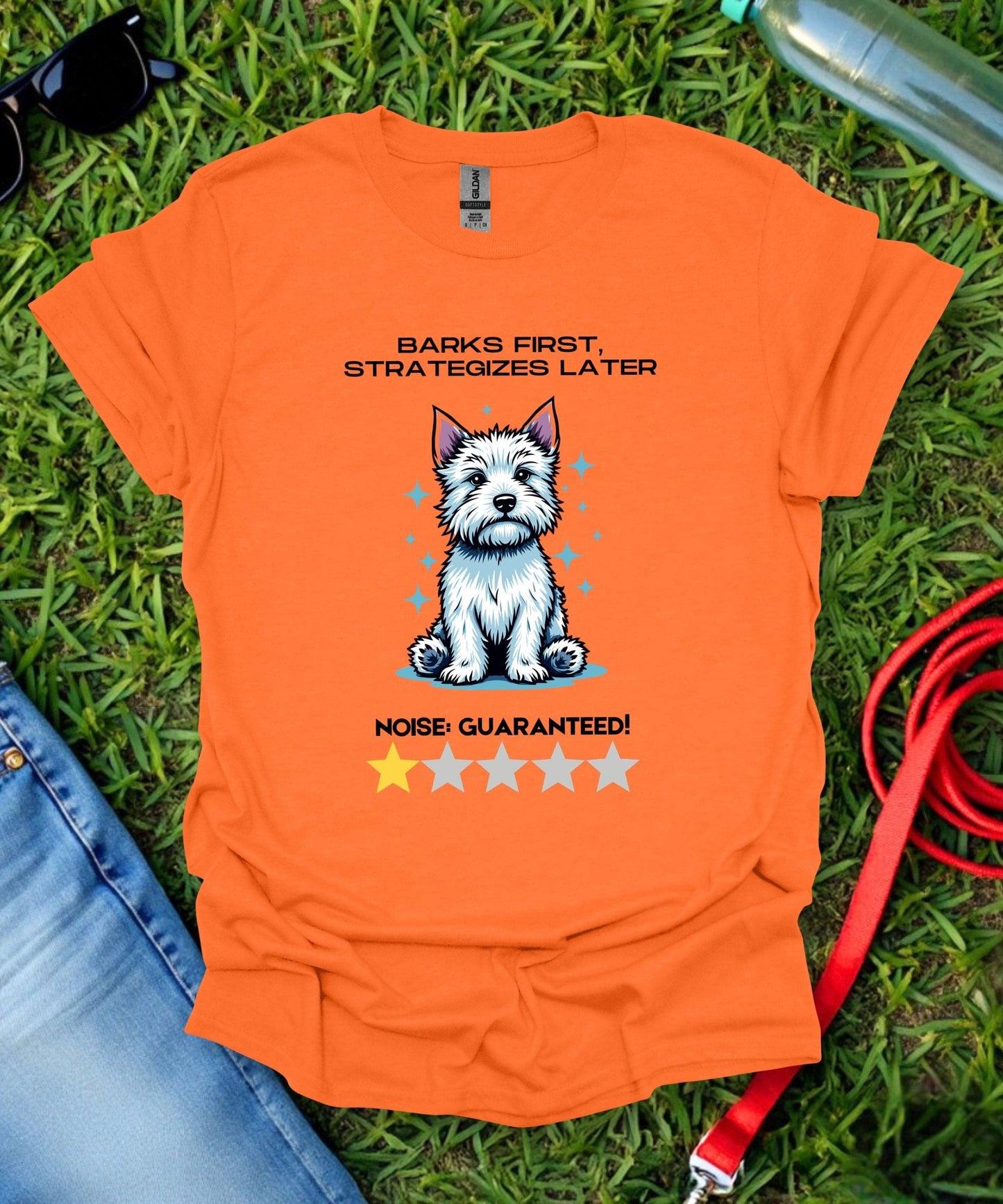 One Star Westie Review T-Shirt
