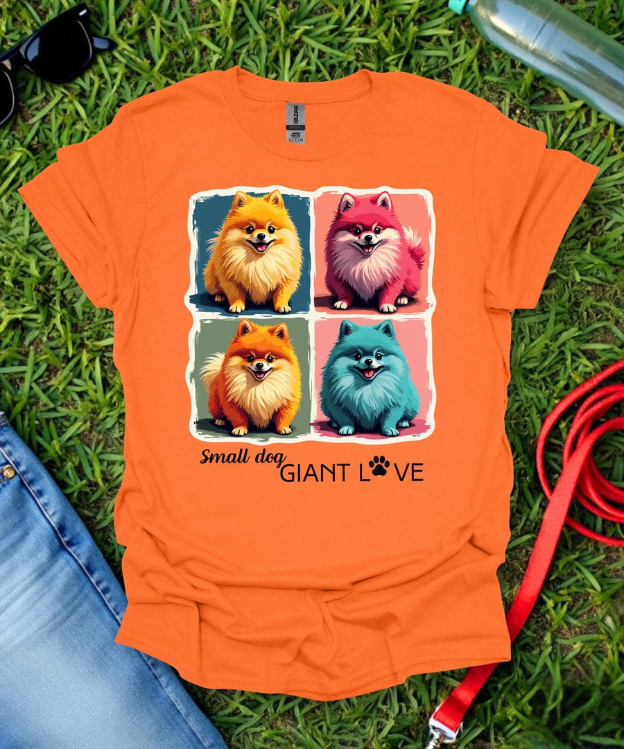 Giant Love Pomeranian T-Shirt