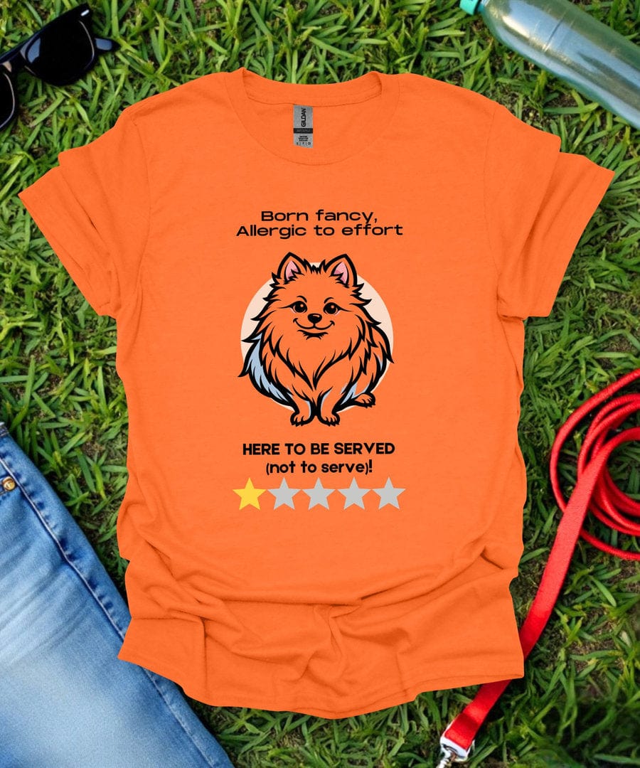 One Star Pomeranian Review T-Shirt