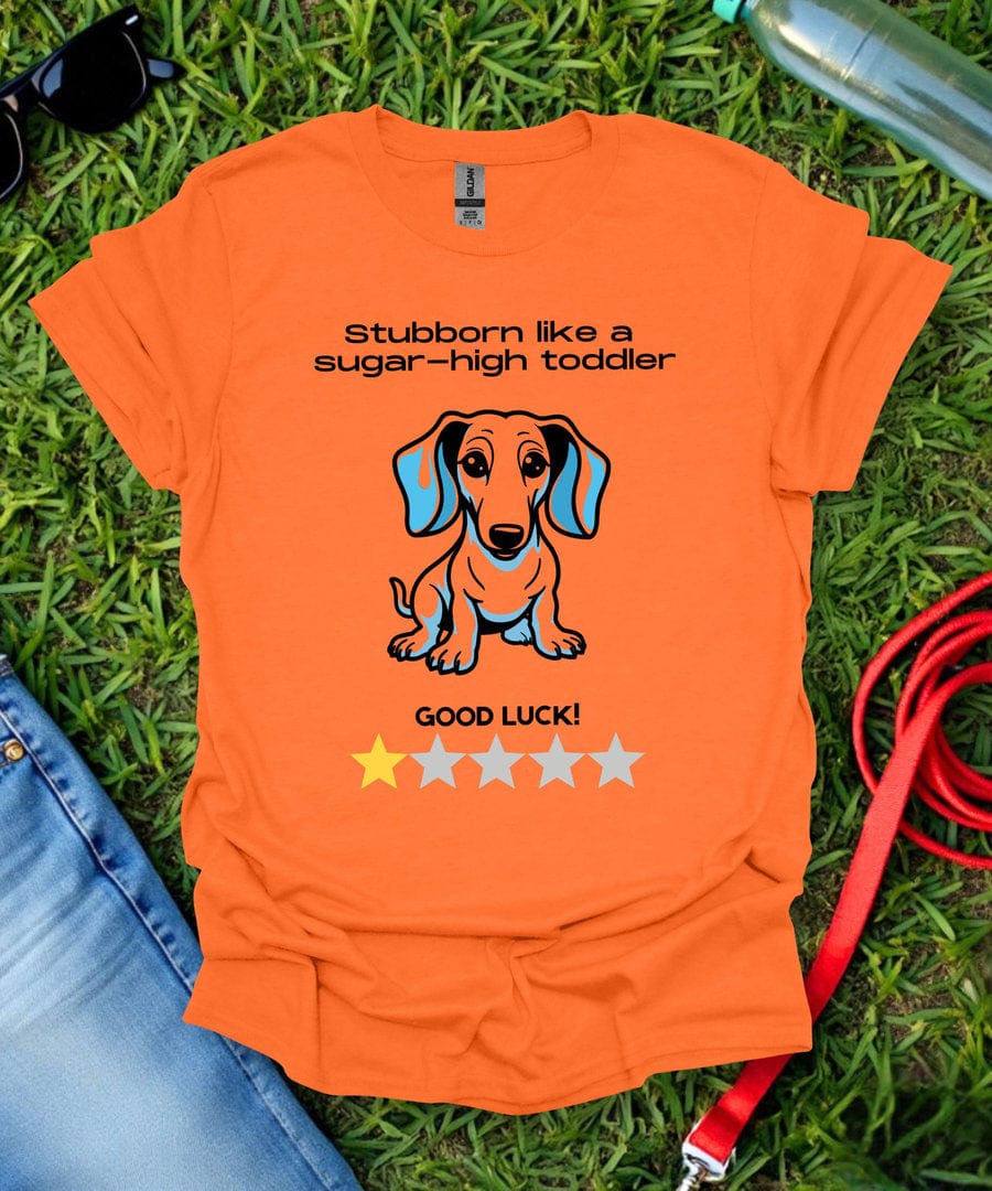 One Star Dachshund Review T-Shirt