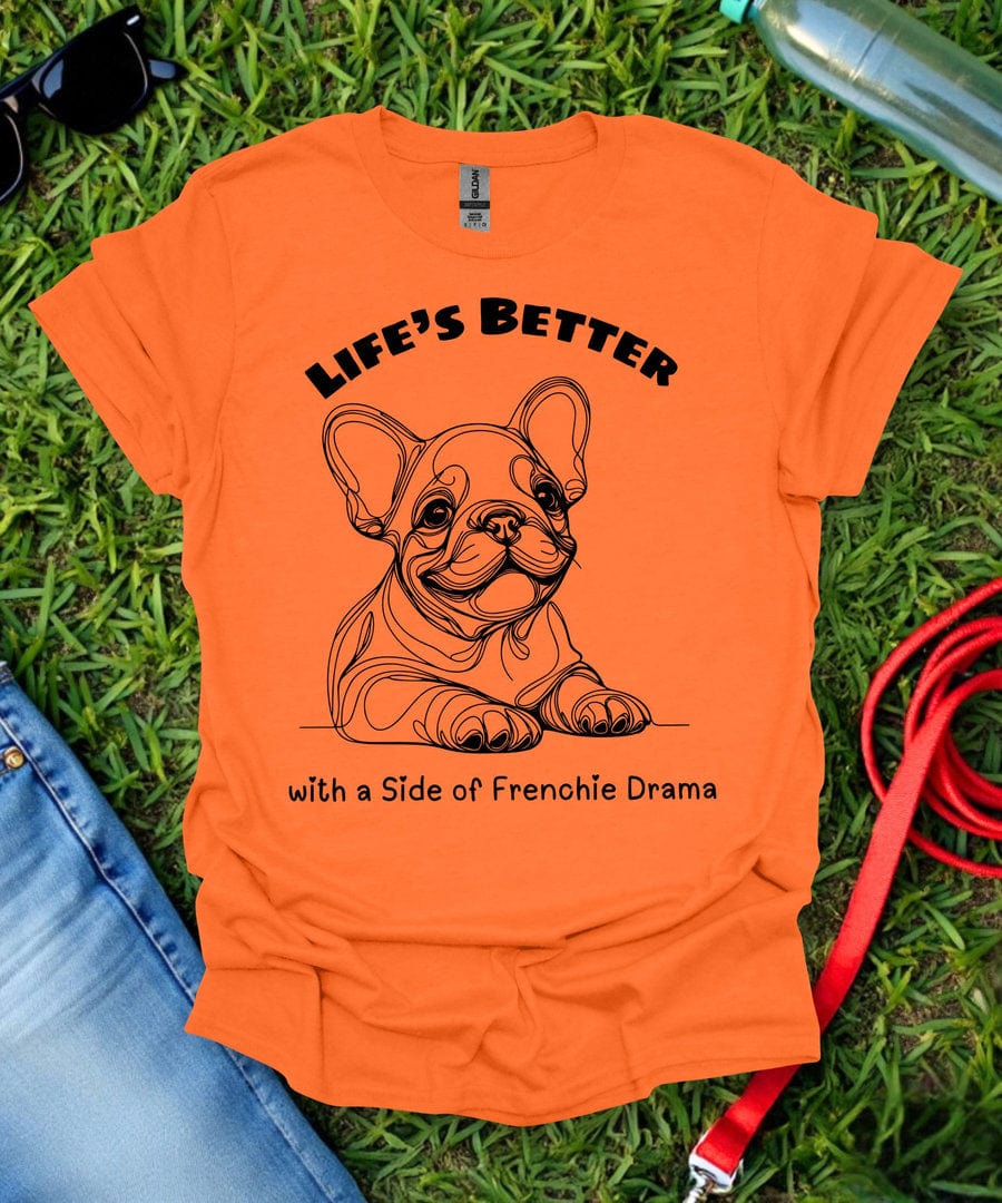 Life's Better French Bulldog T-Shirt