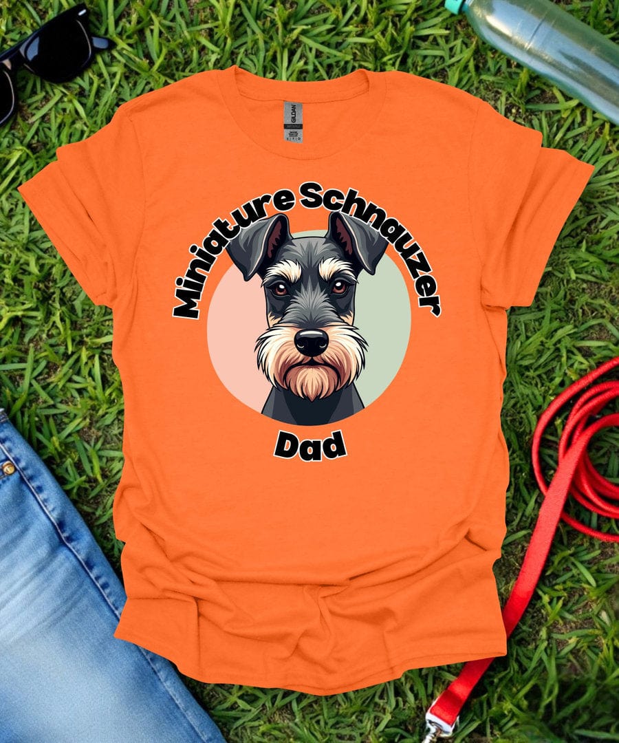 Schnauzer Dad T-Shirt