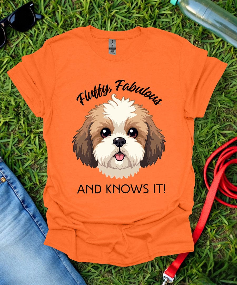 Fluffy Fabulous Shih Tzu T-Shirt