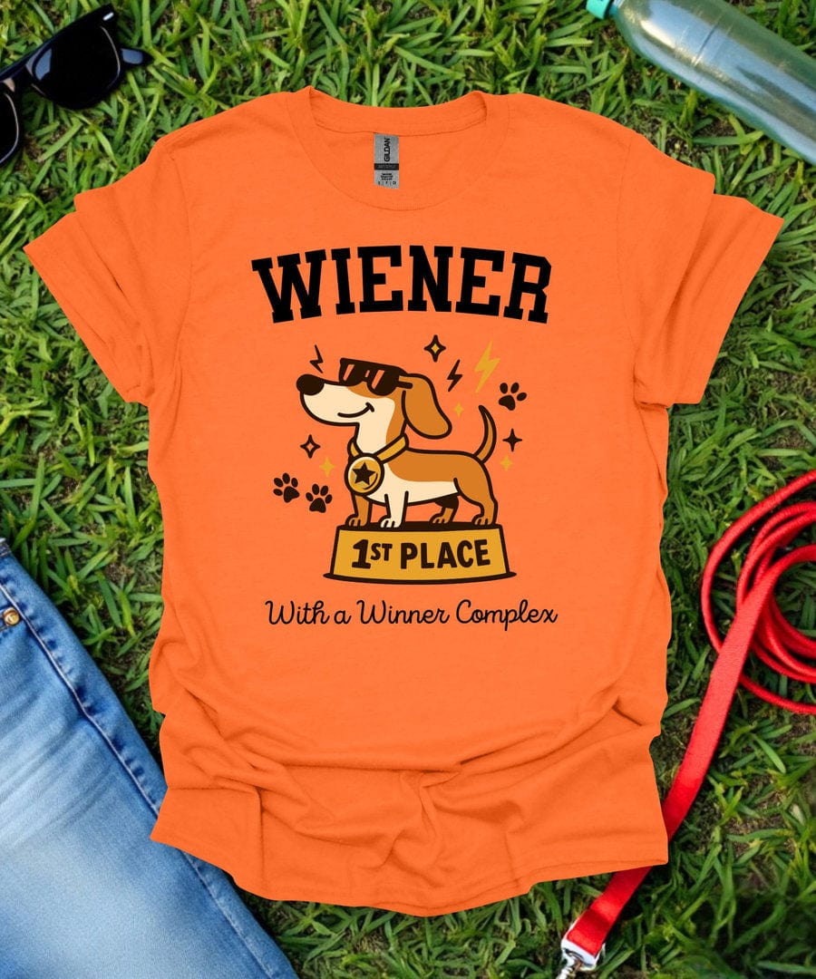 Wiener With a Winner T-Shirt